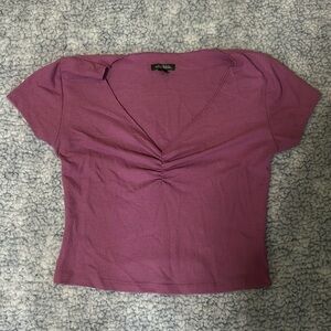 NWOT waffle knit crop top